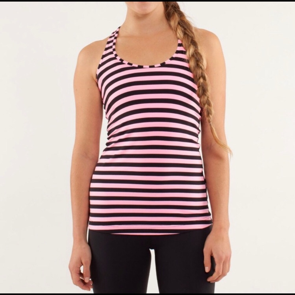 Lululemon Cool Racerback Sea Stripe